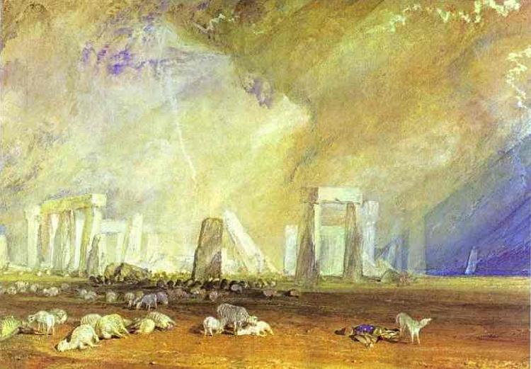 J.M.W. Turner Stonehenge. Germany oil painting art